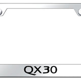 QX30 Stainless Steel Frame - Laser Etched Mirrored