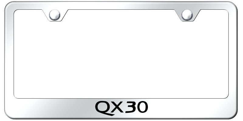 QX30 Stainless Steel Frame - Laser Etched Mirrored