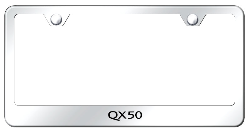 QX50 Stainless Steel Frame - Laser Etched Mirrored