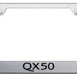 QX50 Stainless Steel Frame - Laser Etched Brushed