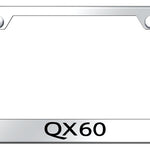 QX60 Stainless Steel Frame - Laser Etched Mirrored