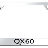 QX60 Stainless Steel Frame - Laser Etched Mirrored