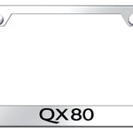 QX80 Stainless Steel Frame - Laser Etched Mirrored