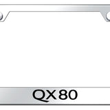 QX80 Stainless Steel Frame - Laser Etched Mirrored