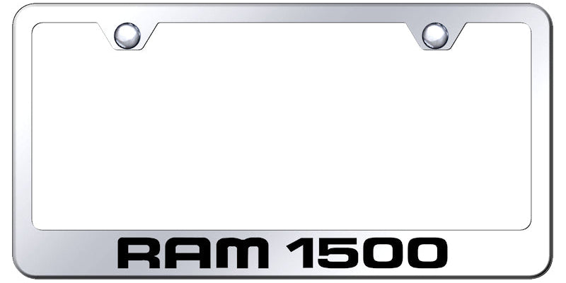 Ram 1500 Stainless Steel Frame - Laser Etched Mirrored