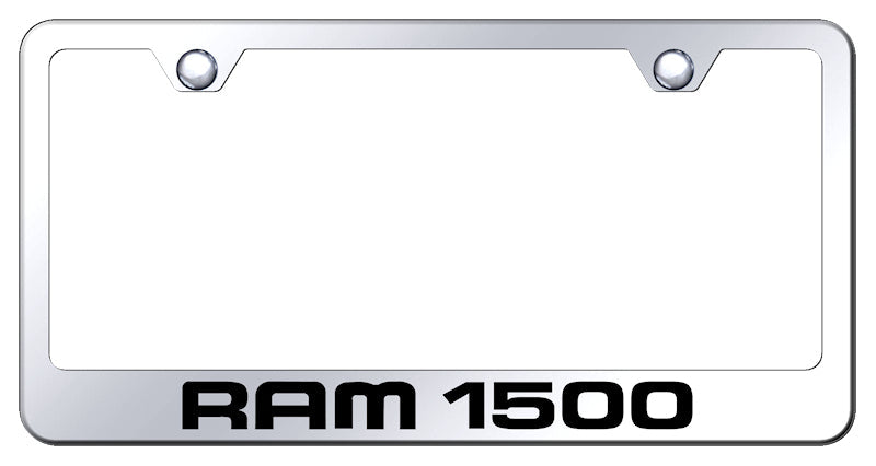 Ram 1500 Stainless Steel Frame - Laser Etched Mirrored