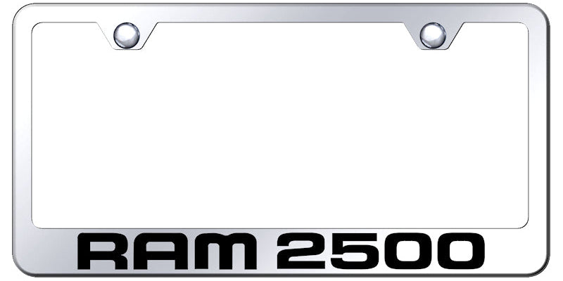 Ram 2500 Stainless Steel Frame - Laser Etched Mirrored