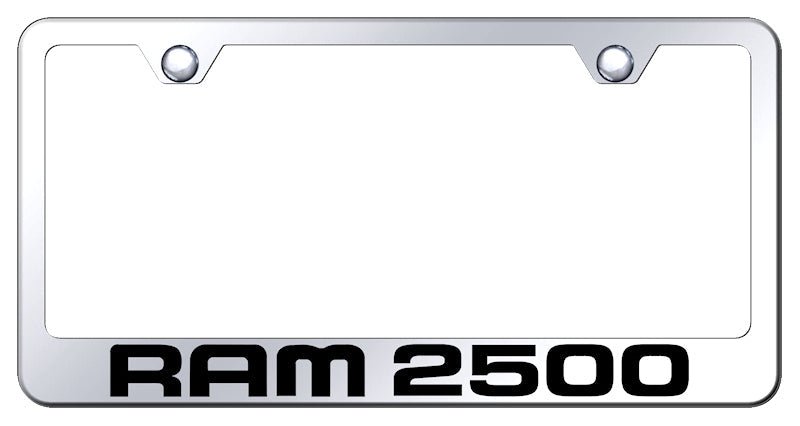 Ram 2500 Stainless Steel Frame - Laser Etched Mirrored