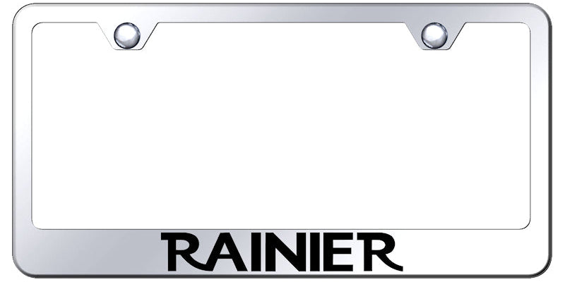 Ranier Stainless Steel Frame - Laser Etched Mirrored