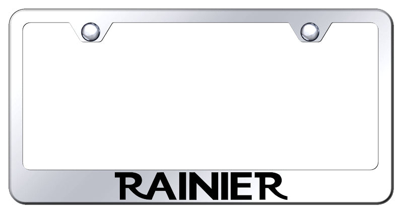 Ranier Stainless Steel Frame - Laser Etched Mirrored