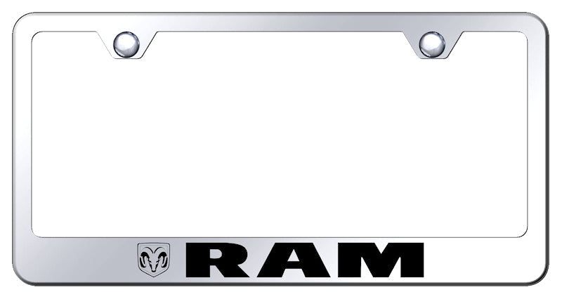 Ram Stainless Steel Frame - Laser Etched Mirrored
