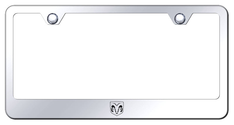 Ram Head Stainless Steel Frame - Laser Etched Mirrored