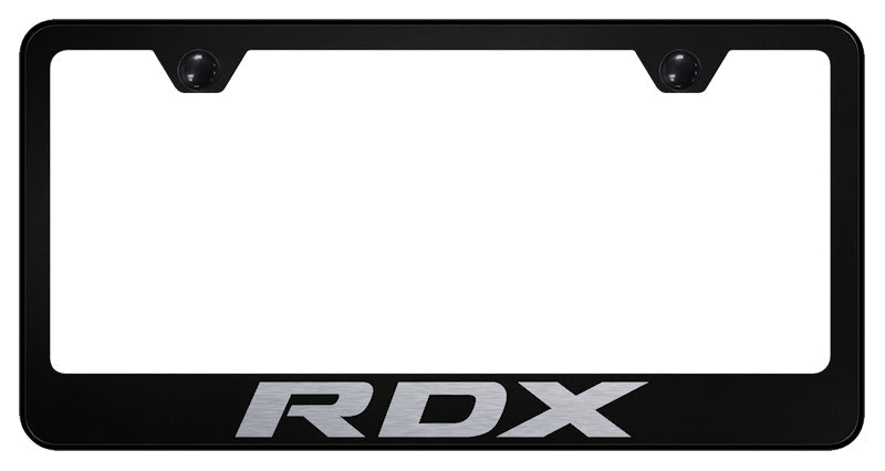 RDX Stainless Steel Frame - Laser Etched Black