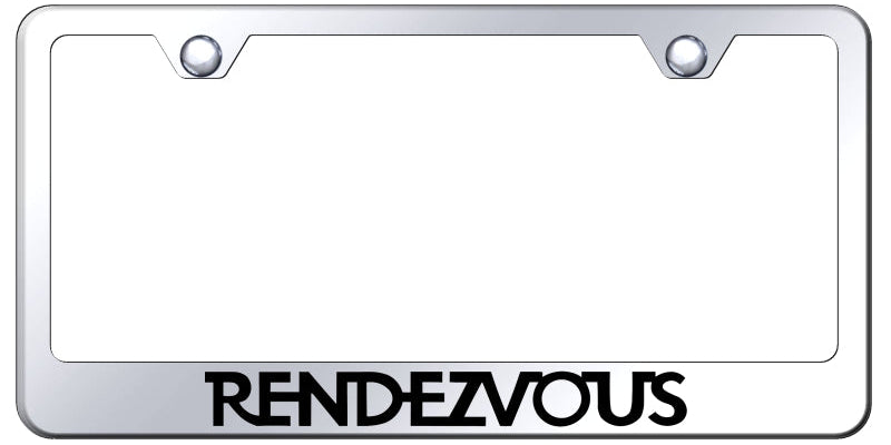 Rendezvous Stainless Steel Frame - Laser Etched Mirrored