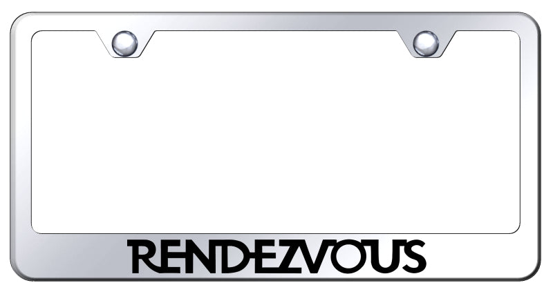 Rendezvous Stainless Steel Frame - Laser Etched Mirrored