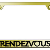 Rendezvous Stainless Steel Frame - Laser Etched Gold