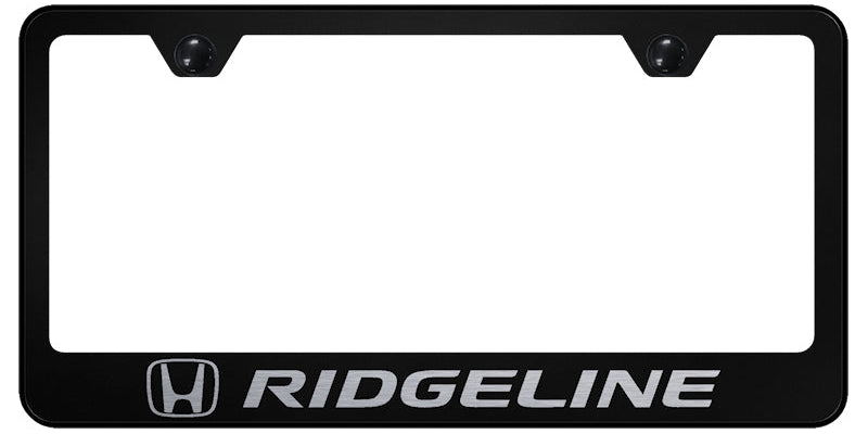 Ridgeline Stainless Steel Frame - Laser Etched Black