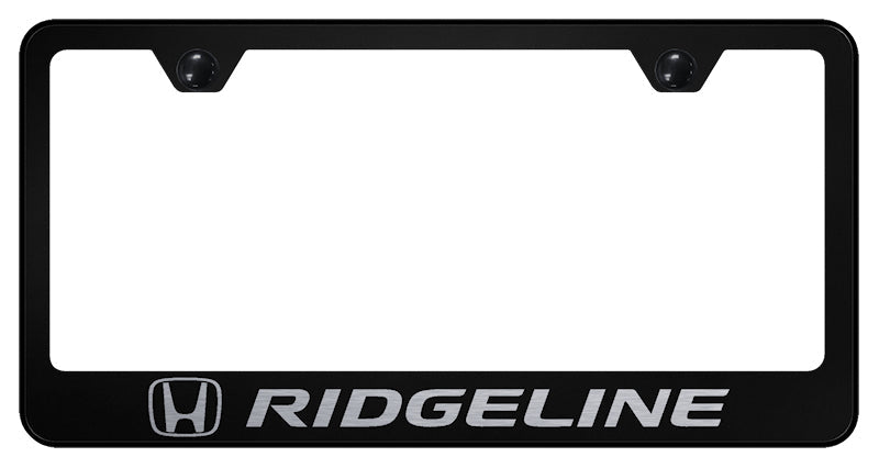 Ridgeline Stainless Steel Frame - Laser Etched Black