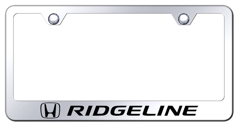 Ridgeline Stainless Steel Frame - Laser Etched Mirrored