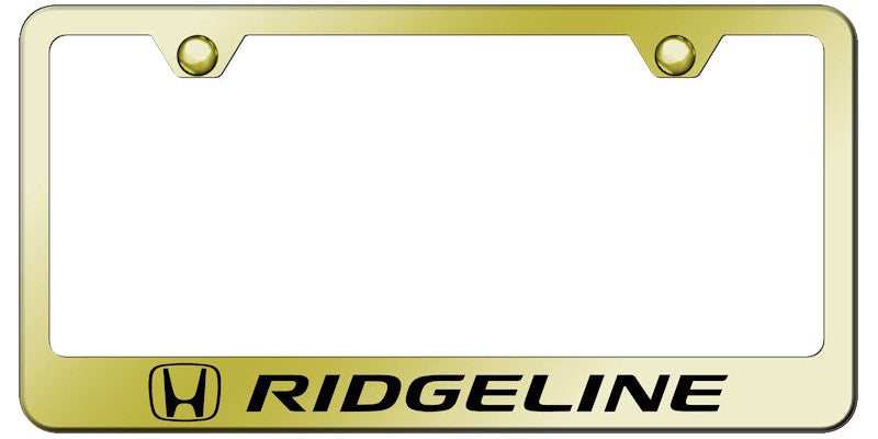 Ridgeline Stainless Steel Frame - Laser Etched Gold