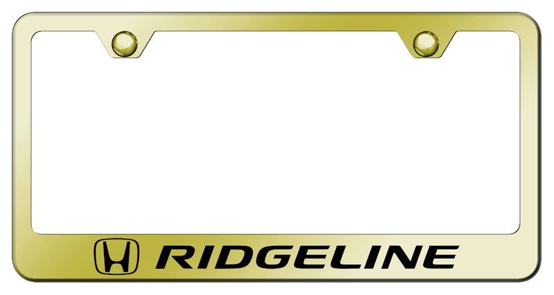 Ridgeline Stainless Steel Frame - Laser Etched Gold