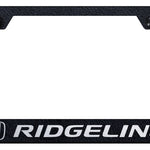 Ridgeline Stainless Steel Frame - Laser Etched Rugged Black