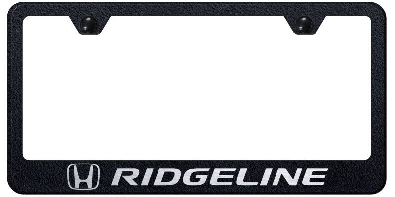 Ridgeline Stainless Steel Frame - Laser Etched Rugged Black