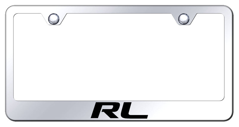 RL Stainless Steel Frame - Laser Etched Mirrored