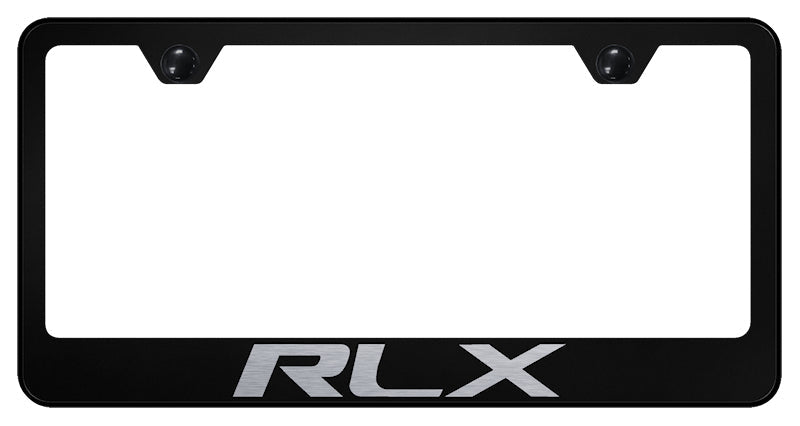 RLX Stainless Steel Frame - Laser Etched Black