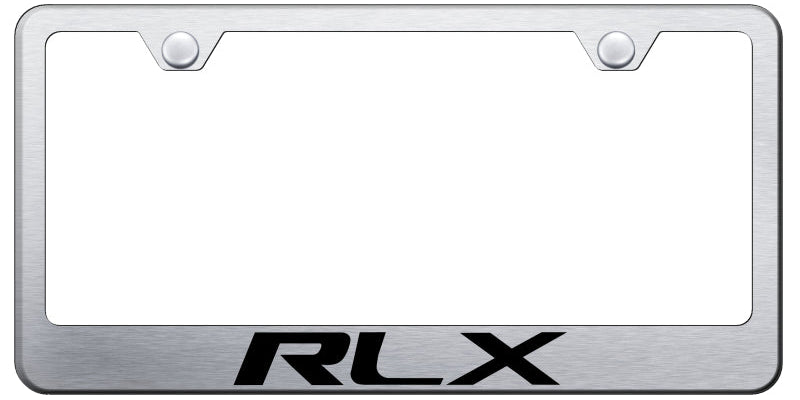 RLX Stainless Steel Frame - Laser Etched Brushed