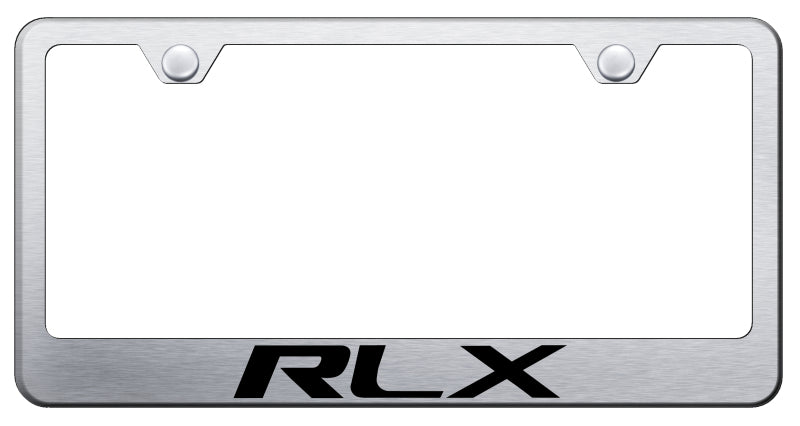 RLX Stainless Steel Frame - Laser Etched Brushed