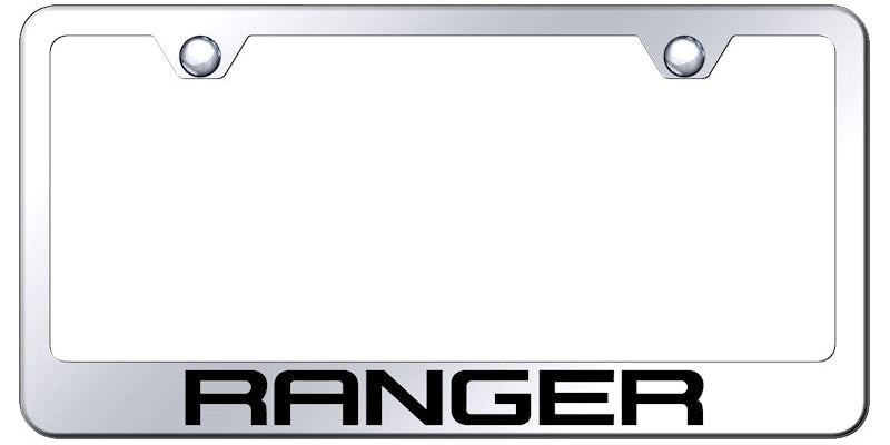 Ranger Stainless Steel Frame - Laser Etched Mirrored