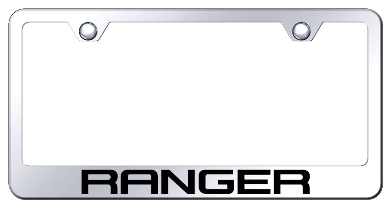 Ranger Stainless Steel Frame - Laser Etched Mirrored