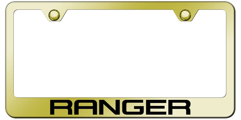 Ranger Stainless Steel Frame - Laser Etched Gold