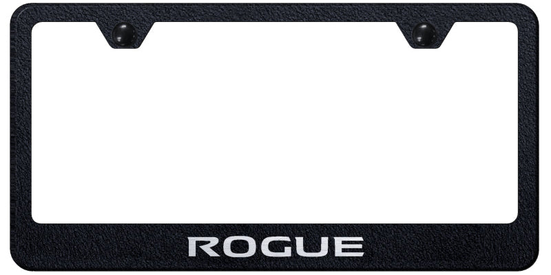 Rogue Stainless Steel Frame - Laser Etched Rugged Black