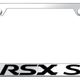 RSX-S Stainless Steel Frame - Laser Etched Mirrored