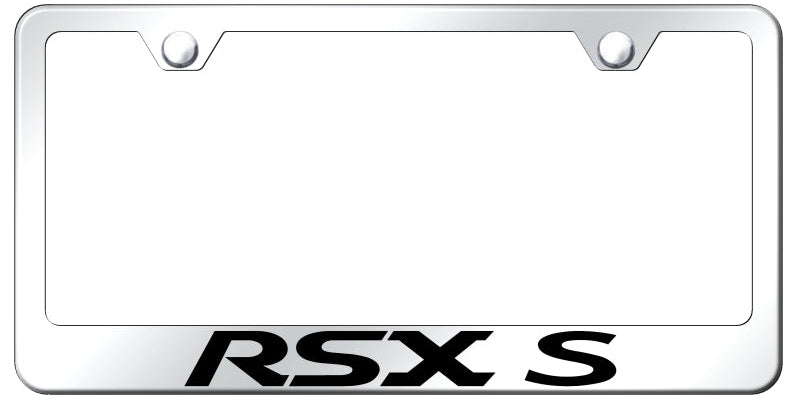 RSX-S Stainless Steel Frame - Laser Etched Mirrored