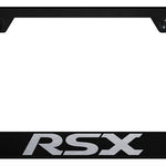 RSX Stainless Steel Frame - Laser Etched Black