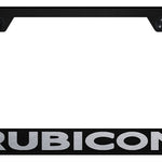 Rubicon Stainless Steel Frame - Laser Etched Black