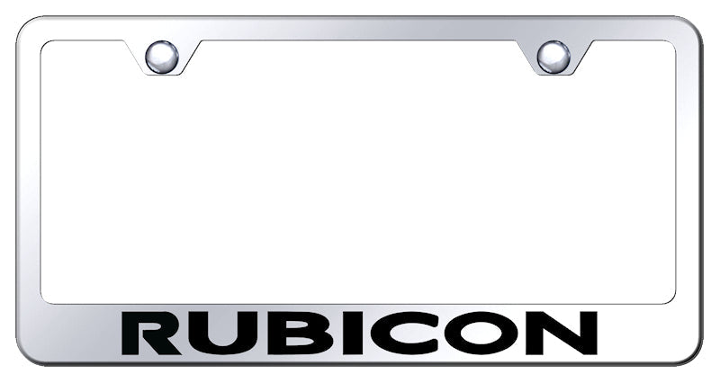 Rubicon Stainless Steel Frame - Laser Etched Mirrored