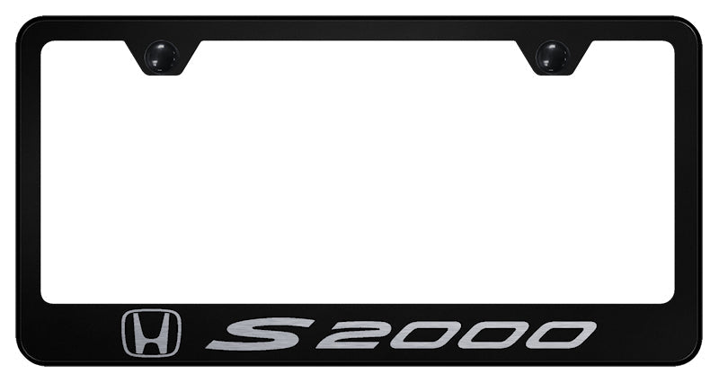 S2000 Stainless Steel Frame - Laser Etched Black