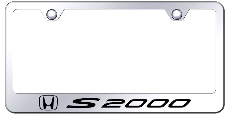 S2000 Stainless Steel Frame - Laser Etched Mirrored