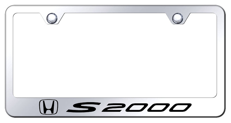 S2000 Stainless Steel Frame - Laser Etched Mirrored