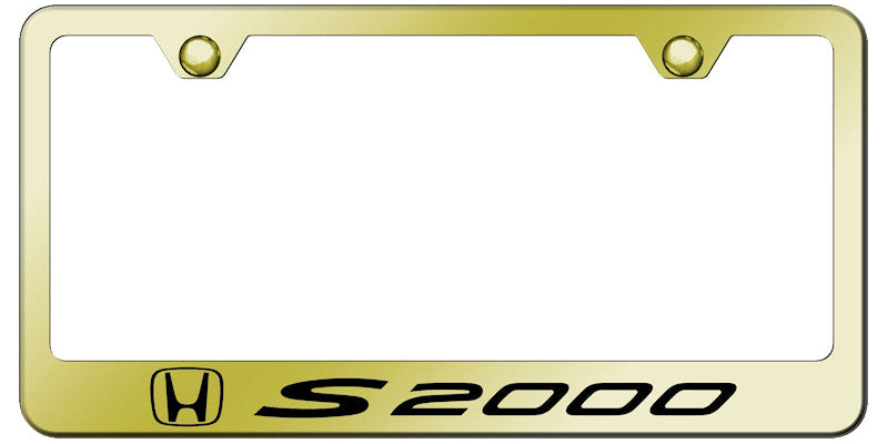 S2000 Stainless Steel Frame - Laser Etched Gold