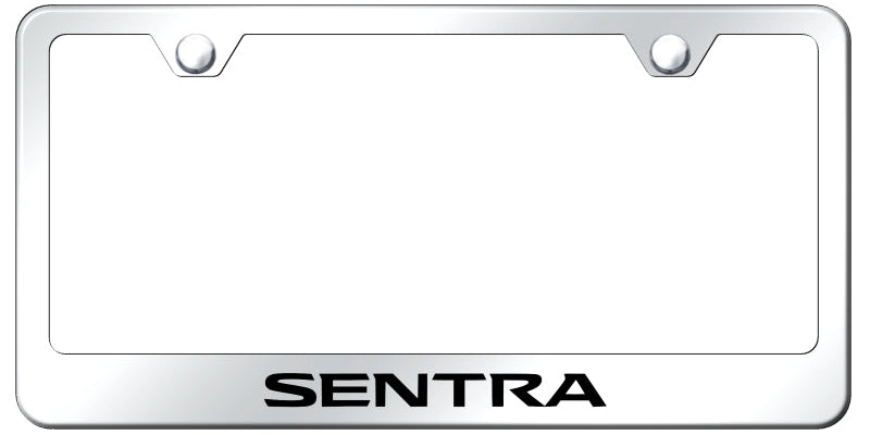 Sentra Stainless Steel Frame - Laser Etched Mirrored