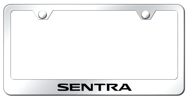 Sentra Stainless Steel Frame - Laser Etched Mirrored