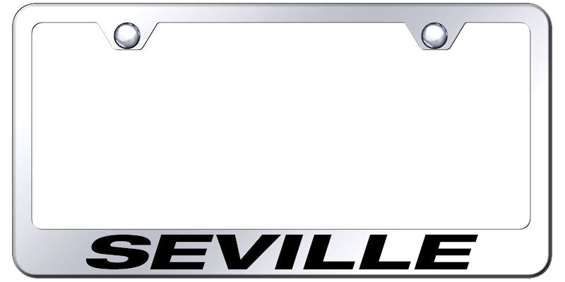 Seville Stainless Steel Frame - Laser Etched Mirrored