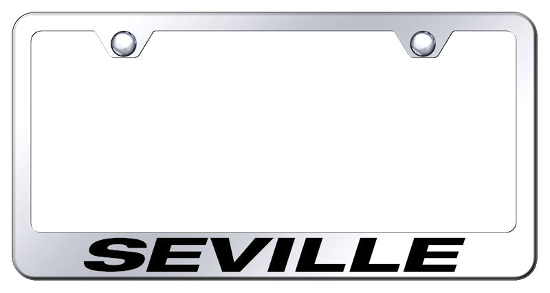 Seville Stainless Steel Frame - Laser Etched Mirrored