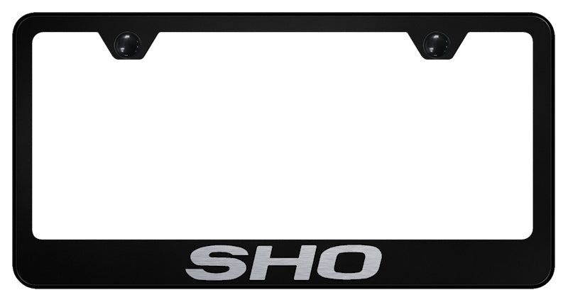 SHO Stainless Steel Frame - Laser Etched Black