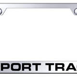 Sport Trac Stainless Steel Frame - Laser Etched Mirrored